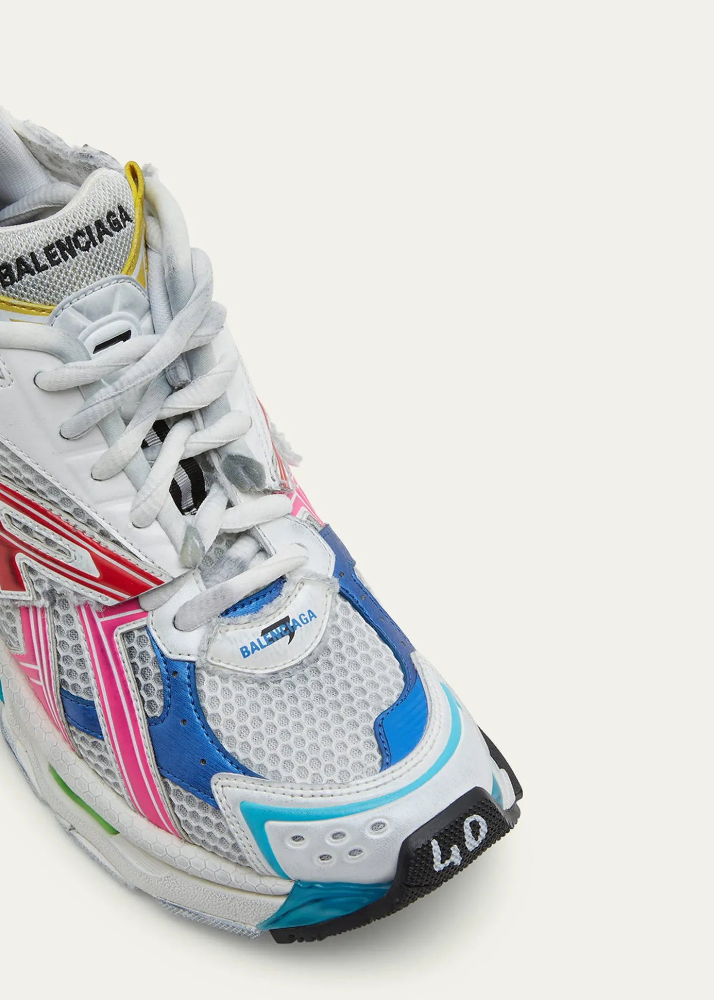 BalenciagaColorblock Trainer Sneakers