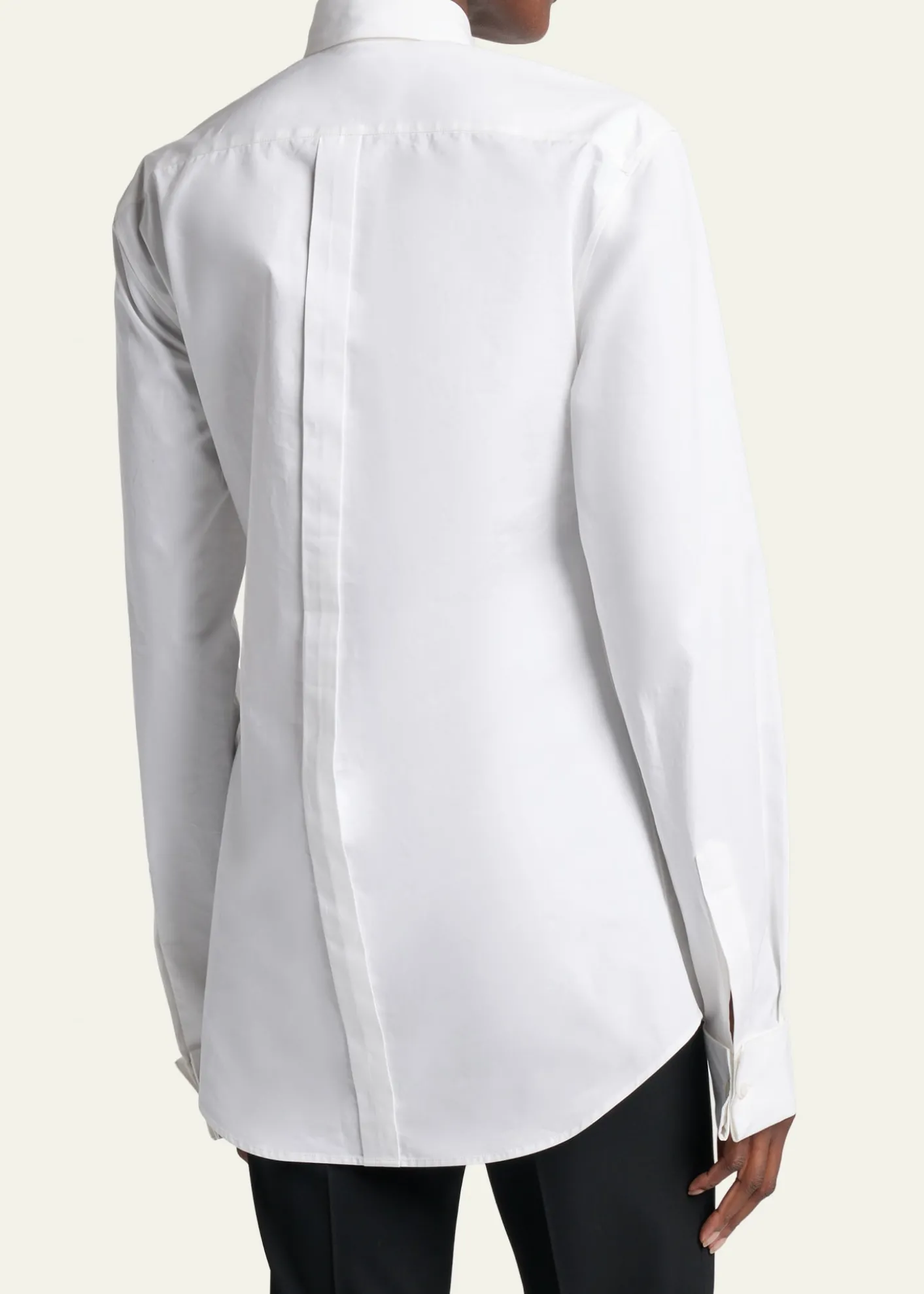 BalenciagaGarden Flower Cotton Poplin Button-Down Shirt