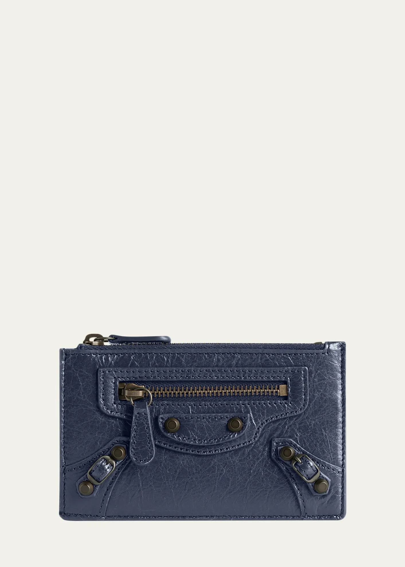 BalenciagaLe City Arena Leather Card Holder