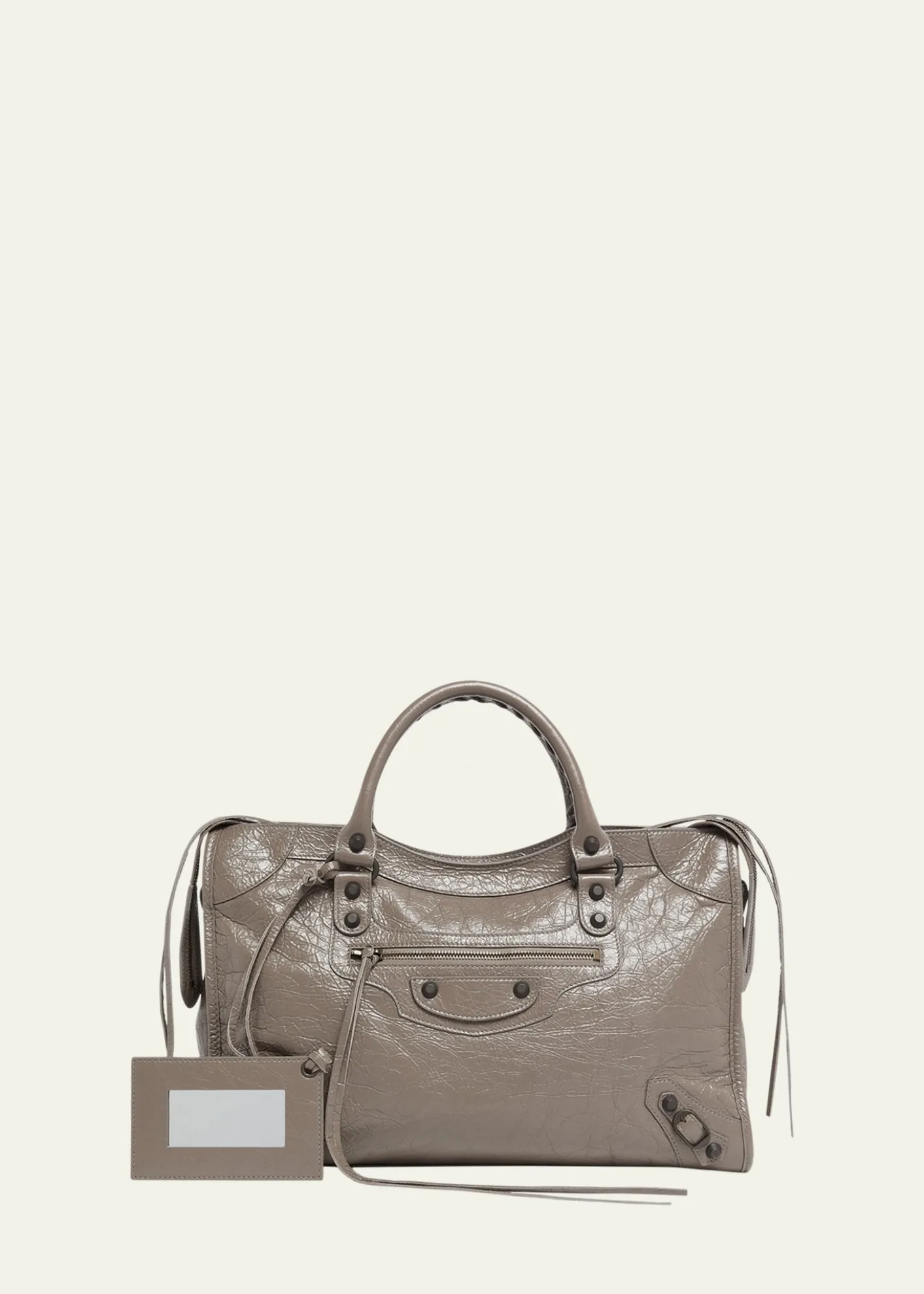 BalenciagaLe City Lambskin Leather Tote Bag