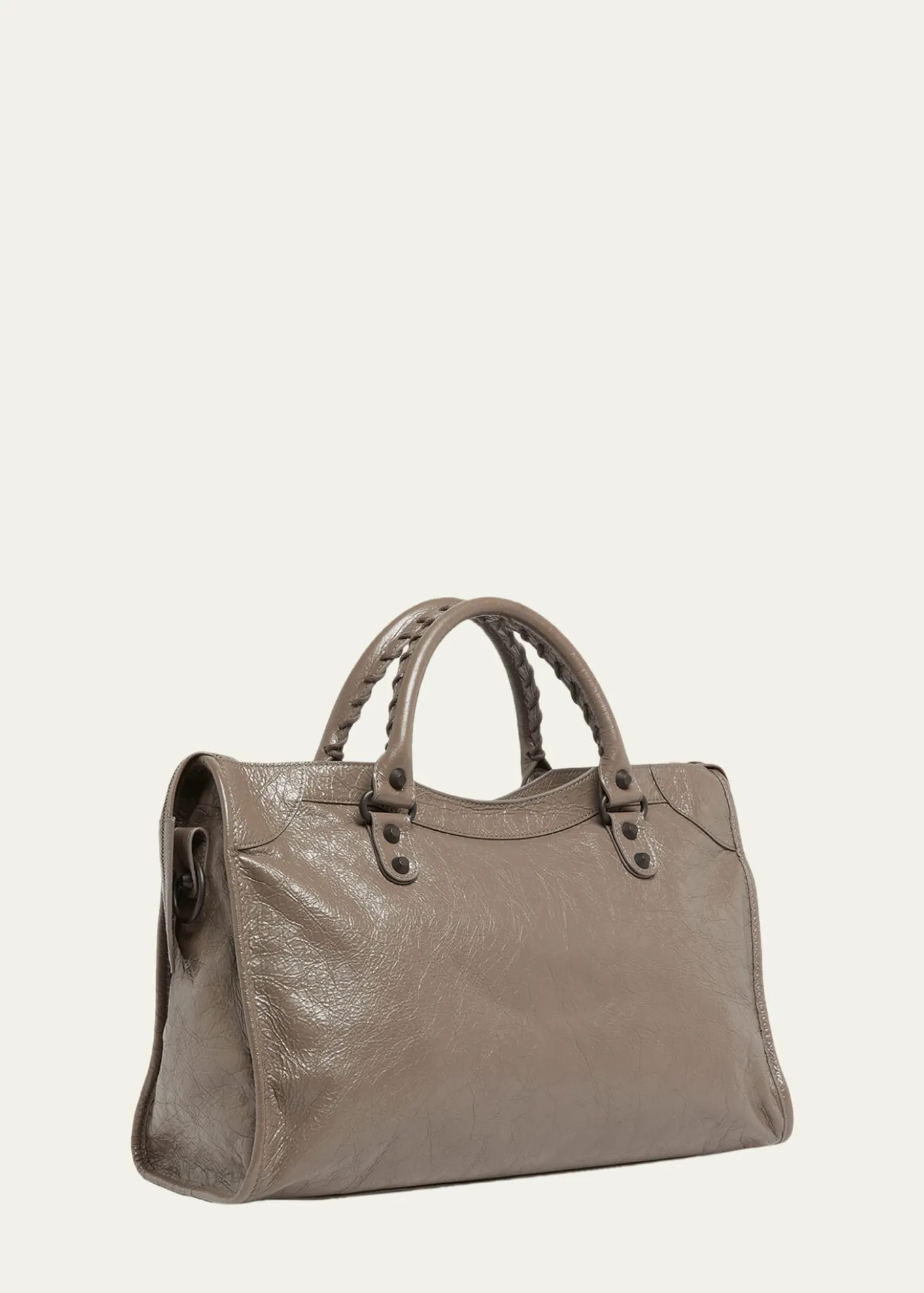 BalenciagaLe City Lambskin Leather Tote Bag