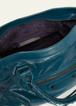 BalenciagaLe City Medium Leather Tote Bag