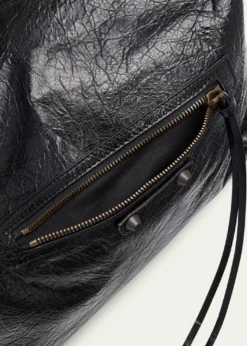 BalenciagaLe City Medium Leather Hobo Bag