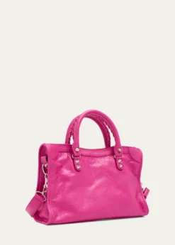 BalenciagaLe City Small Leather Top-Handle Bag