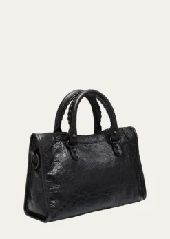 BalenciagaLe City Small Leather Top-Handle Bag