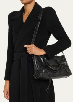BalenciagaLe City Small Leather Top-Handle Bag