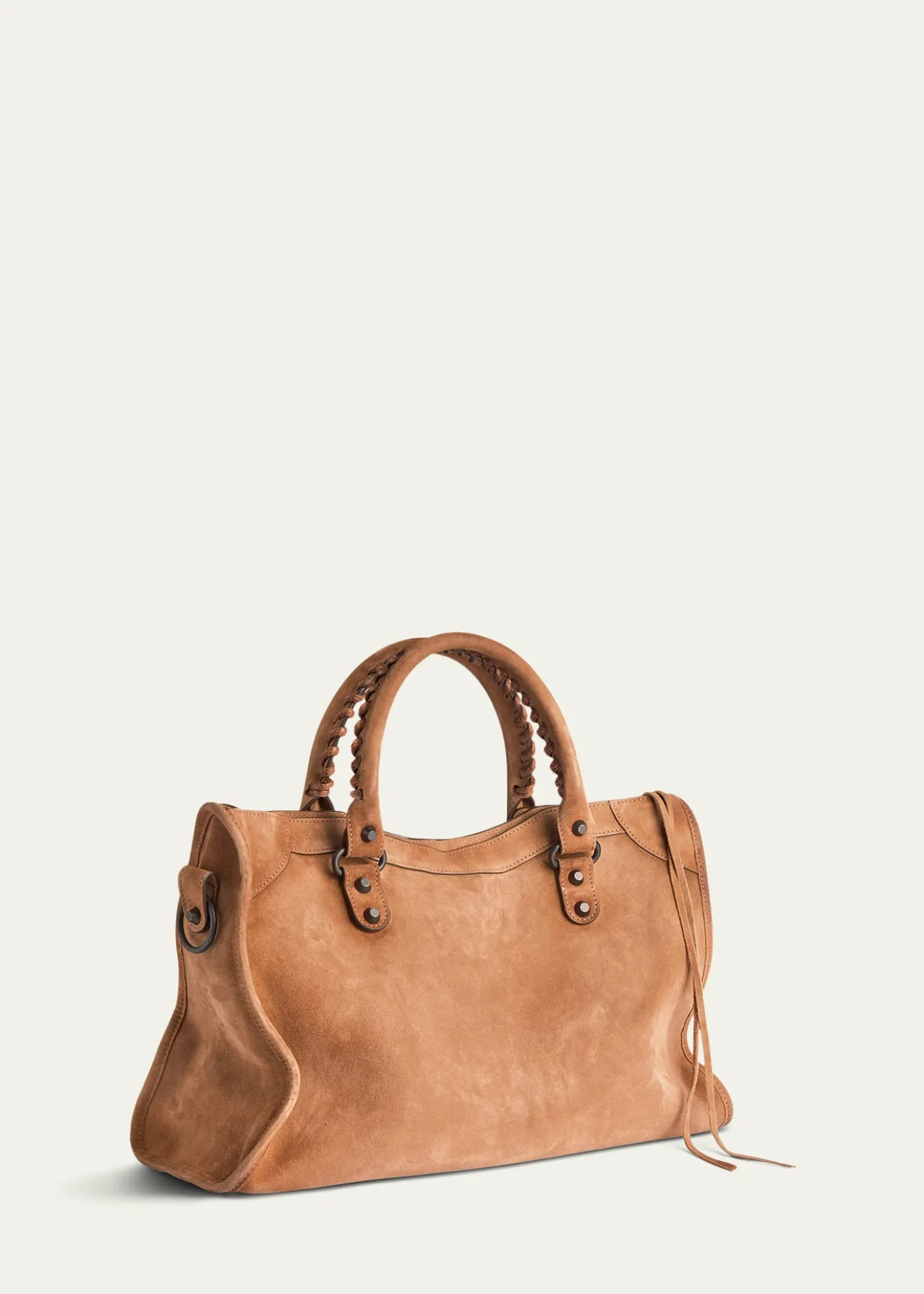 BalenciagaLe City Suede Medium Tote Bag
