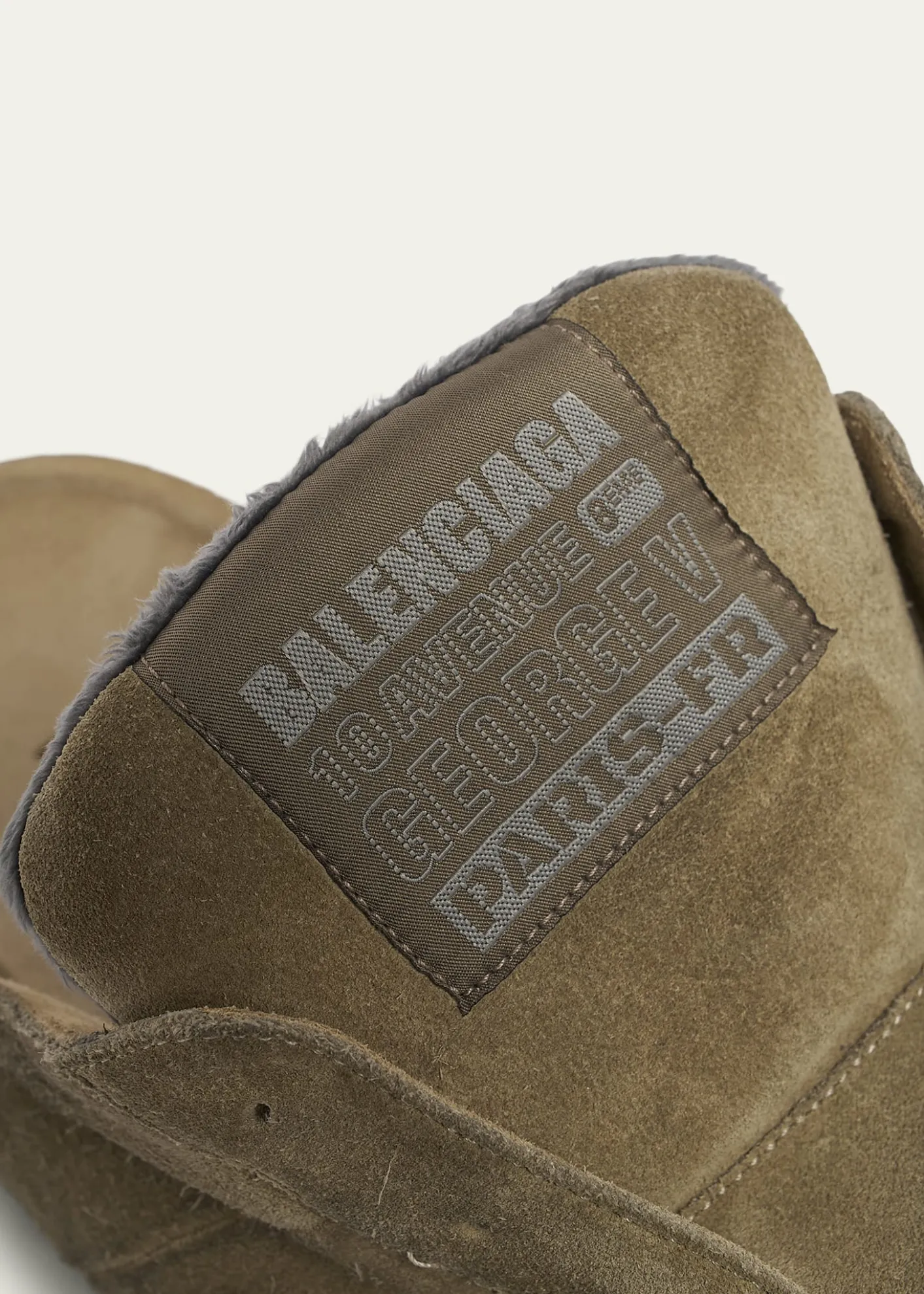 BalenciagaMen's Dumbo Distressed Suede Mules