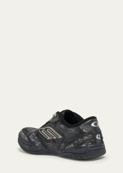 BalenciagaMen's Hamptons Calfskin Low-Top Sneakers