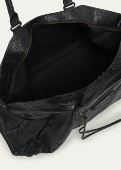 BalenciagaMen's Le City Leather Travel Duffel Bag