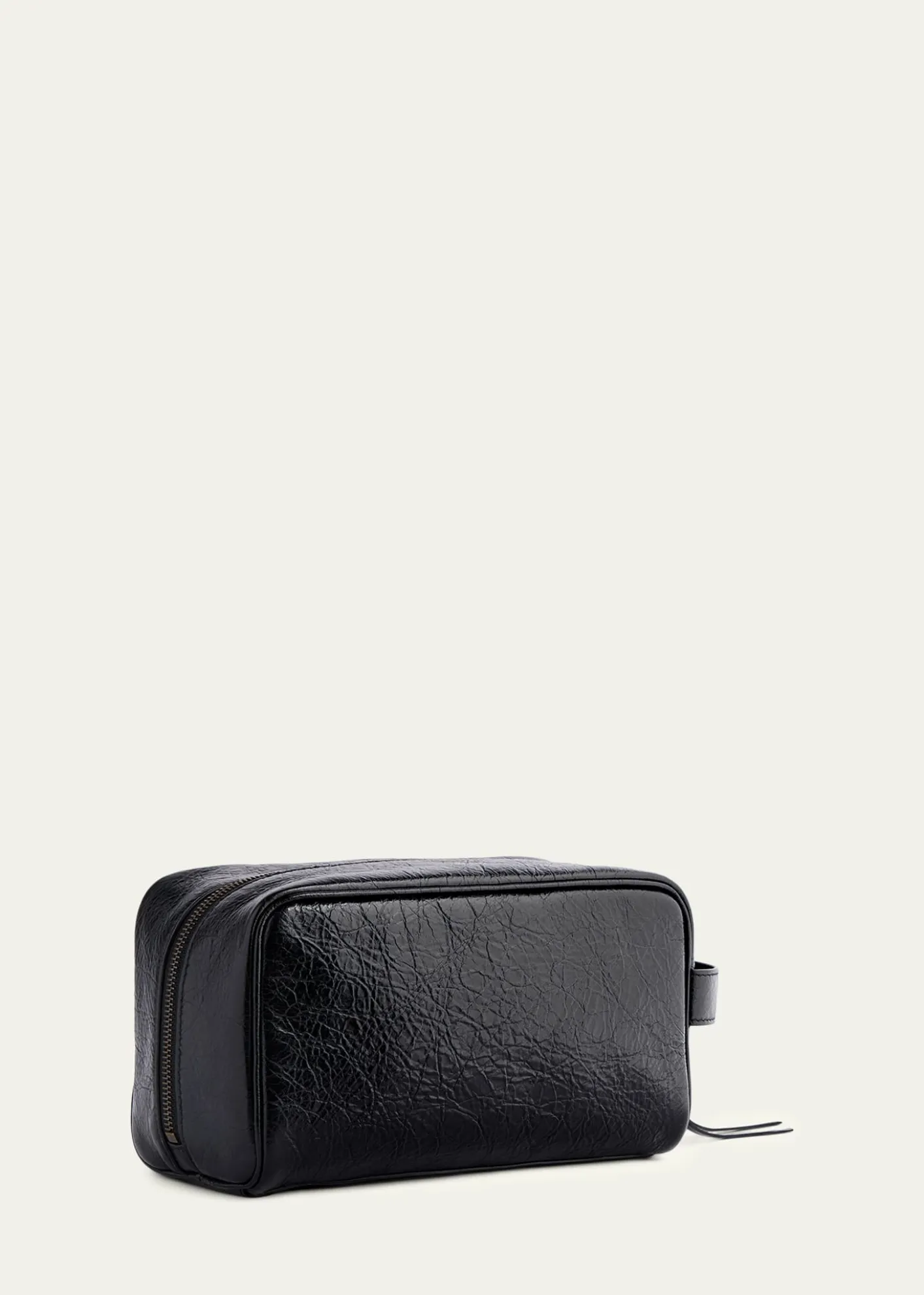 BalenciagaMen's Le City Leather Toiletry Bag