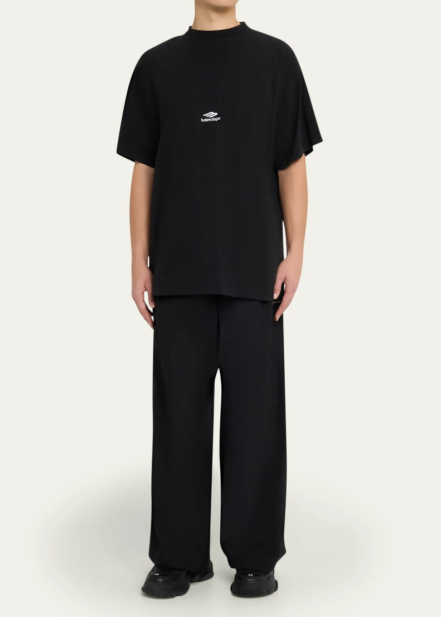 BalenciagaMen's Masking Tape Tracksuit Pants