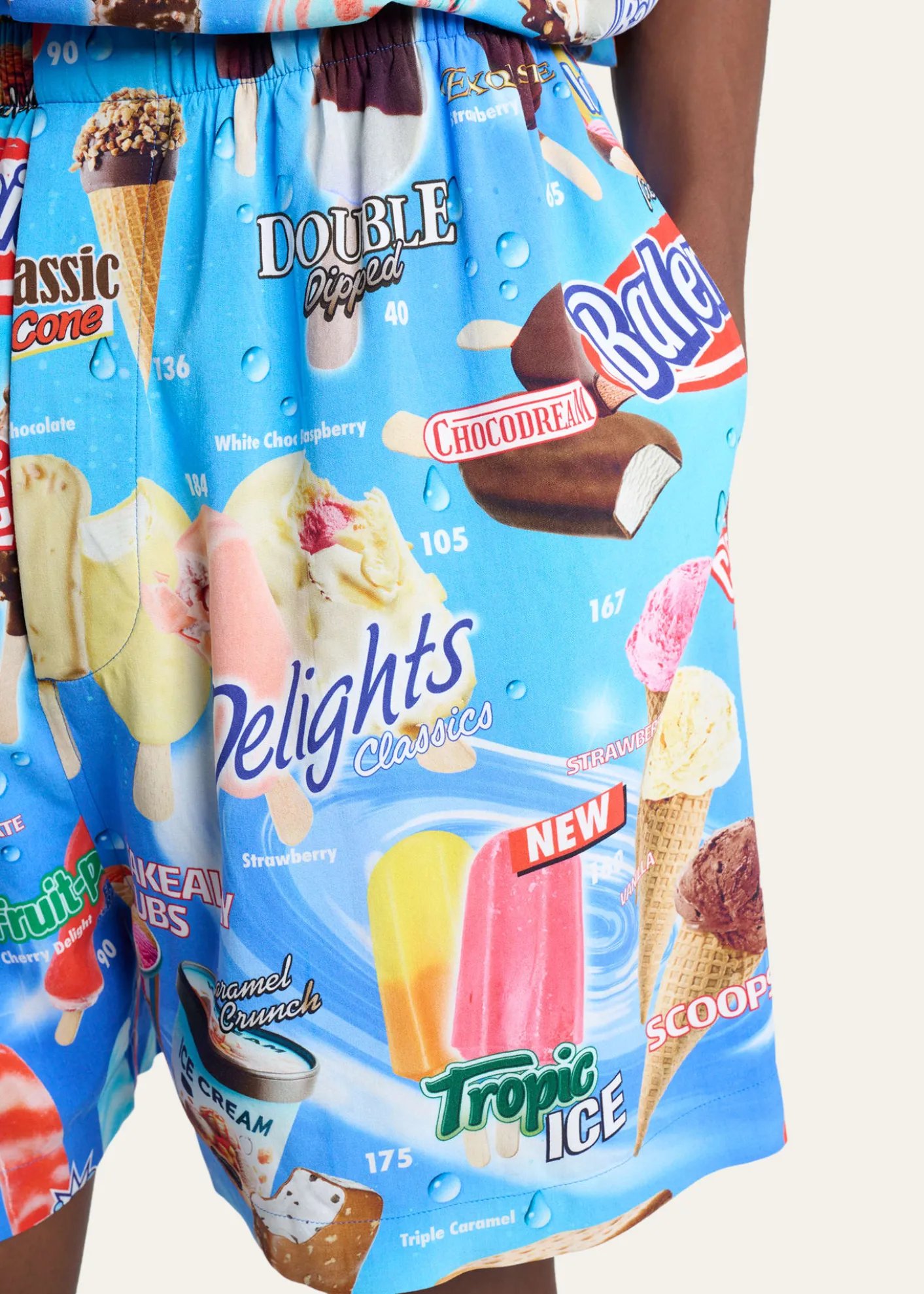 BalenciagaMen's Sweet Treat Pajama Shorts