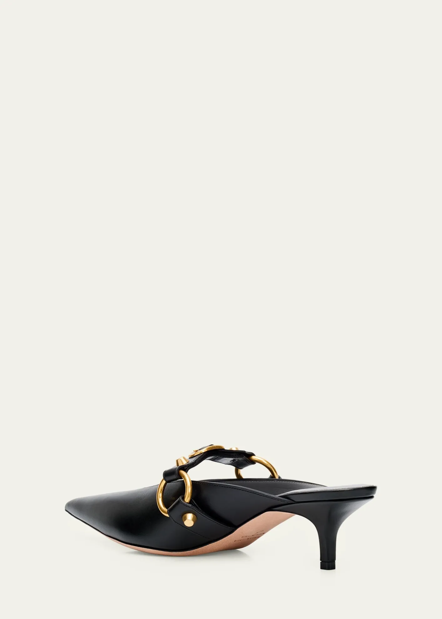 Balenciaga45mm City Leather Mules