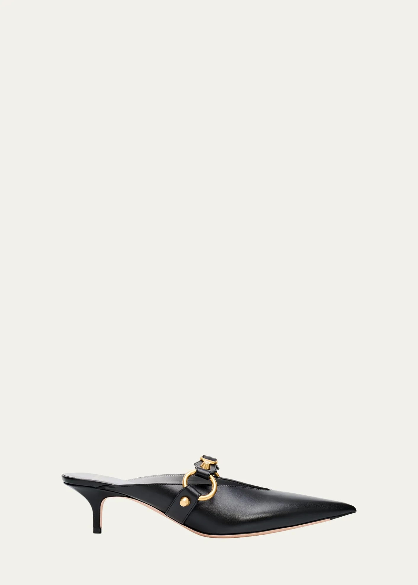 Balenciaga45mm City Leather Mules