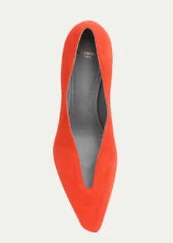 Balenciaga90mm Duchesse Suede Pumps