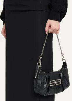 BalenciagaPamela Small Arena Leather Shoulder Bag