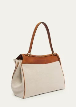 BalenciagaRodeo Medium Canvas Top-Handle Bag