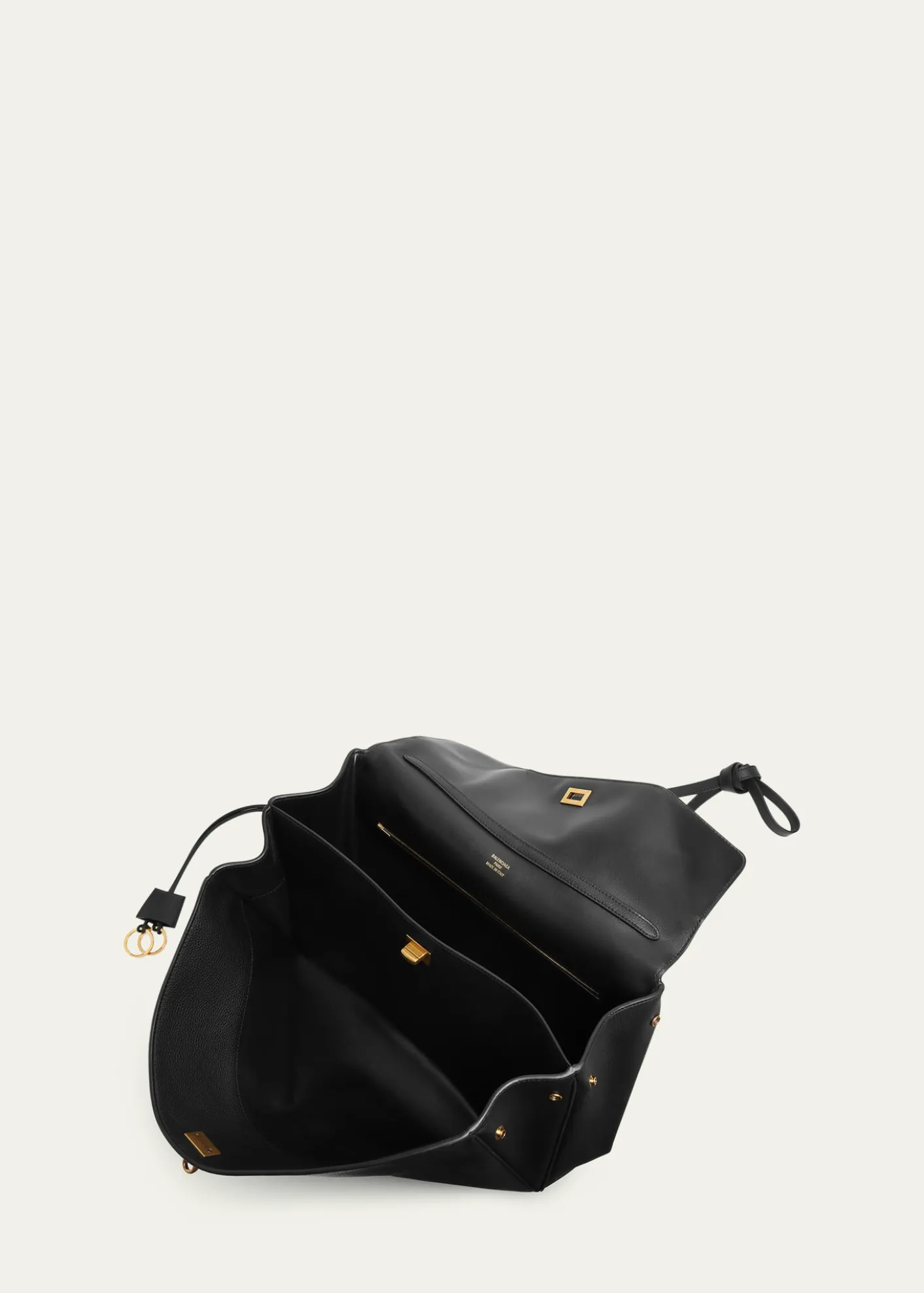 BalenciagaRodeo Medium Grained Leather Top-Handle Bag