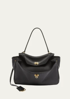 BalenciagaRodeo Medium Leather Top-Handle Bag