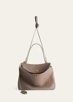 BalenciagaRodeo Medium Leather Shoulder Bag