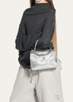 BalenciagaRodeo Mini Python-Embossed Leather Crossbody Bag
