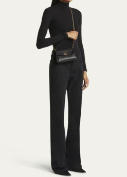 BalenciagaRodeo Nano Flap Leather Crossbody Bag