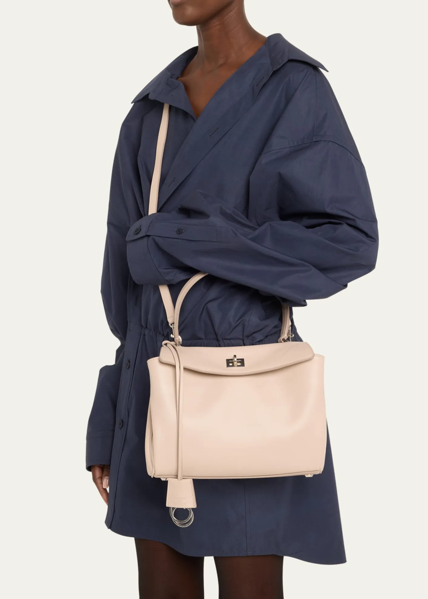 BalenciagaRodeo Small Calfskin Top-Handle Bag