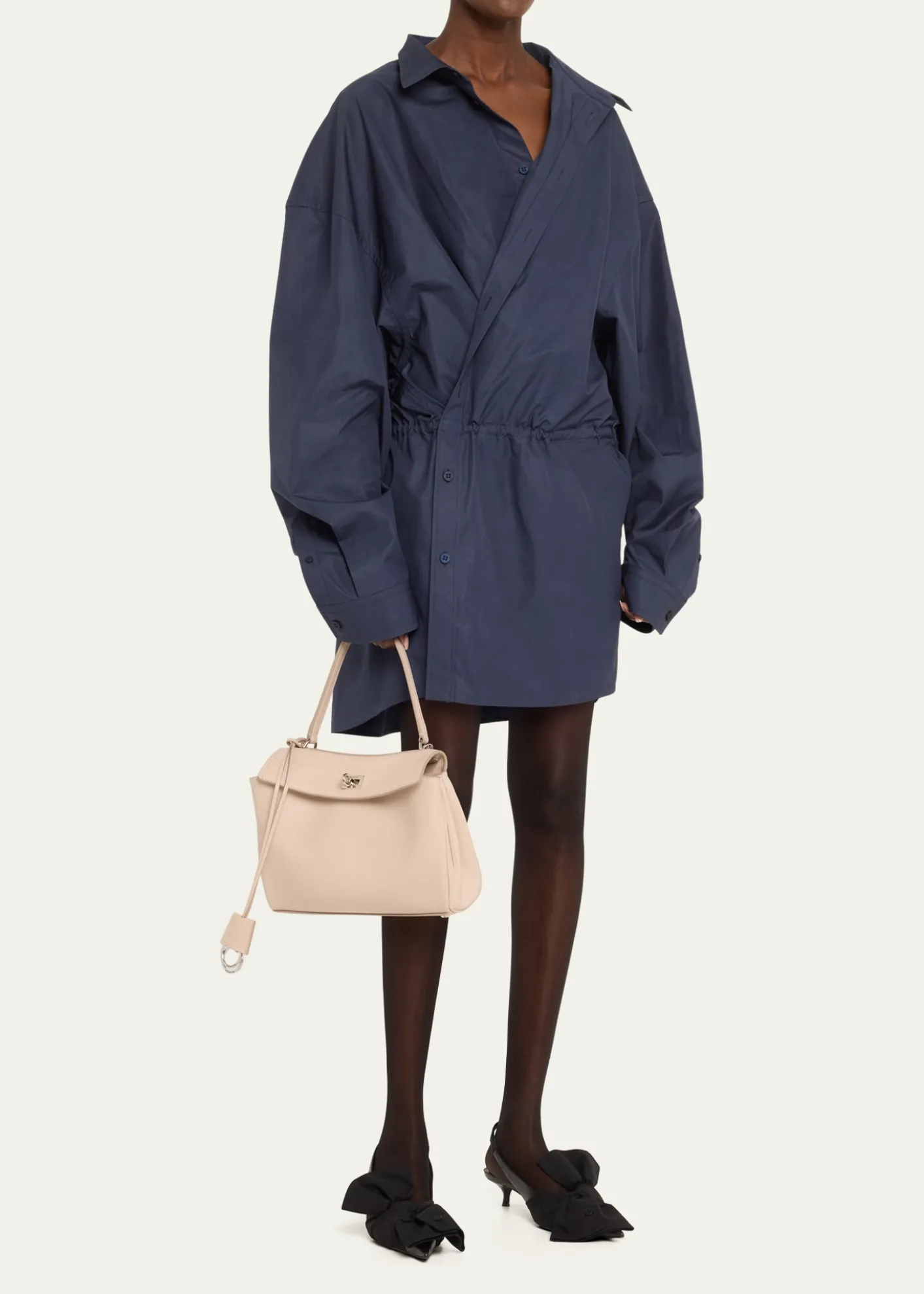 BalenciagaRodeo Small Calfskin Top-Handle Bag