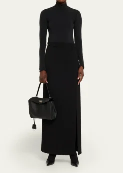 BalenciagaRodeo Small Grained Leather Top-Handle Bag