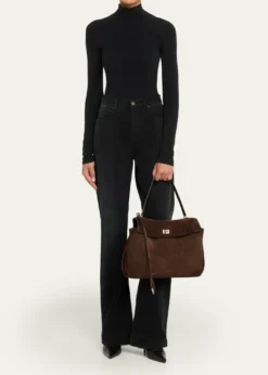 BalenciagaRodeo Suede Top-Handle Bag