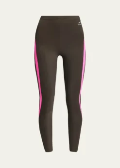 BalenciagaSide Stripe Crop Leggings