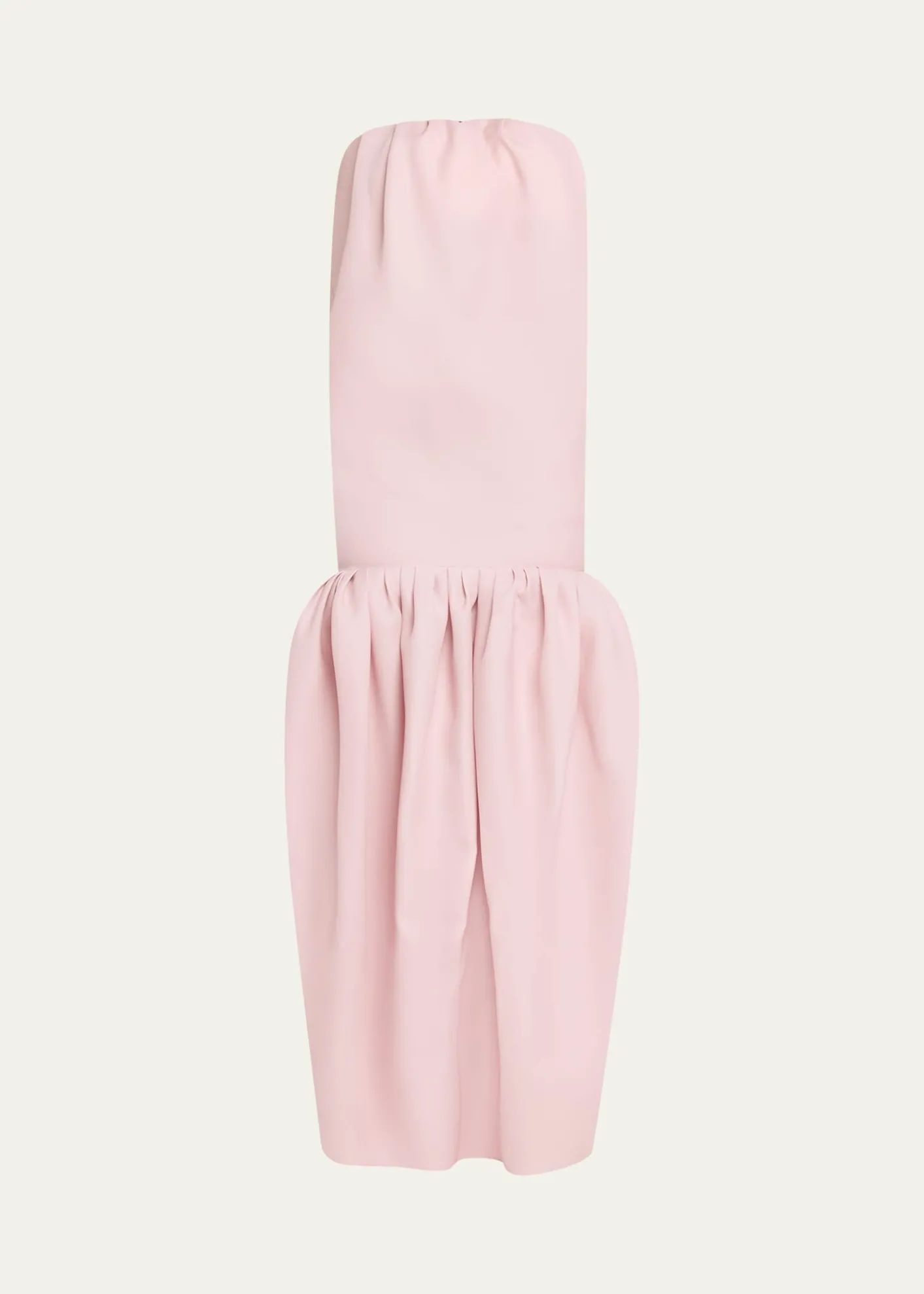 BalenciagaStrapless Double Balloon Gown