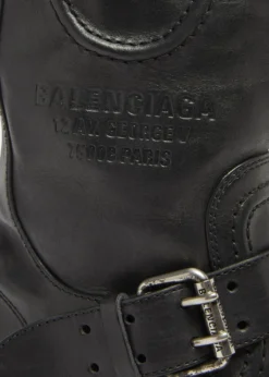BalenciagaVenom Leather Biker Boots