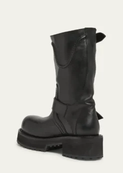 BalenciagaVenom Leather Biker Boots
