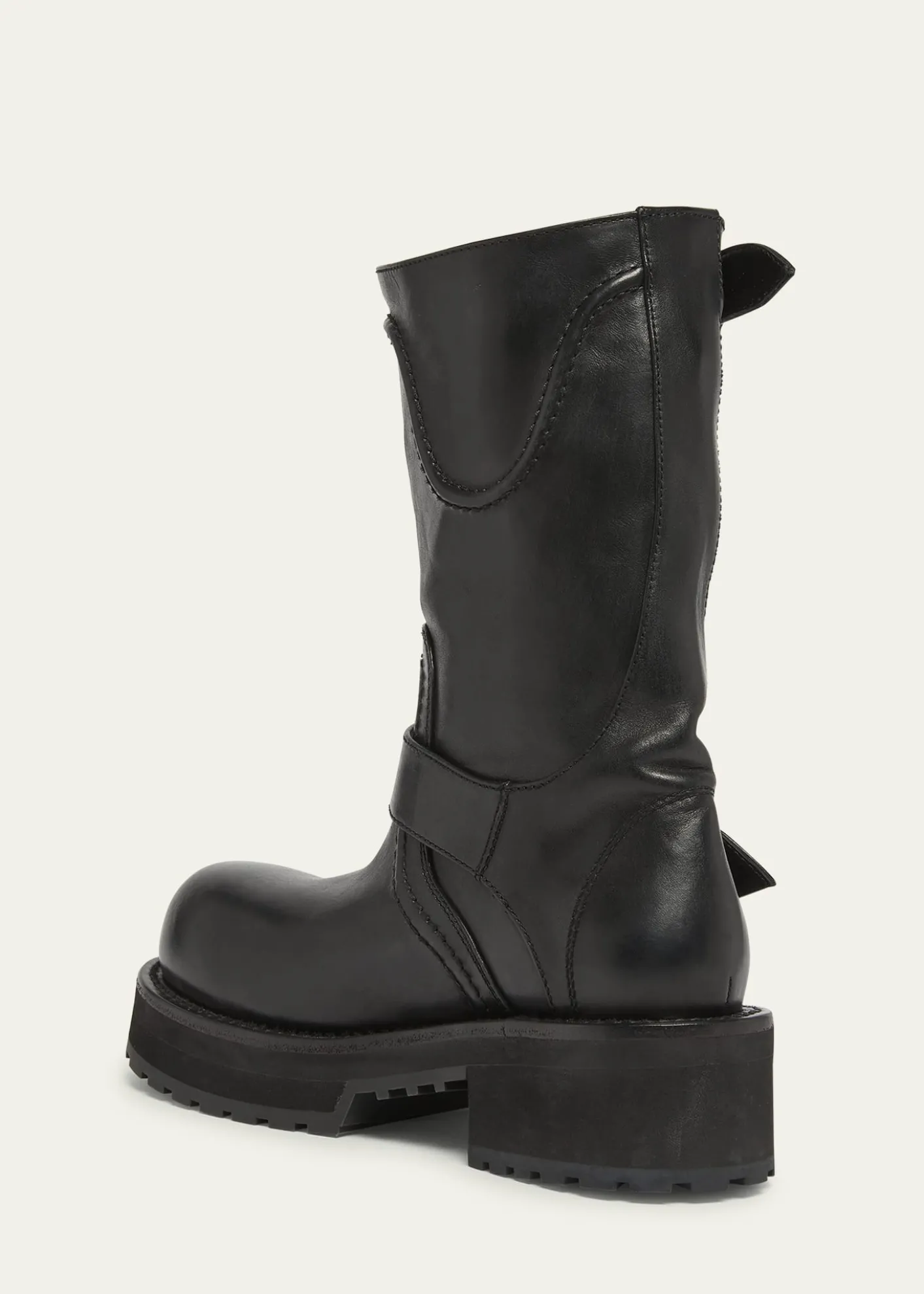 BalenciagaVenom Leather Biker Boots