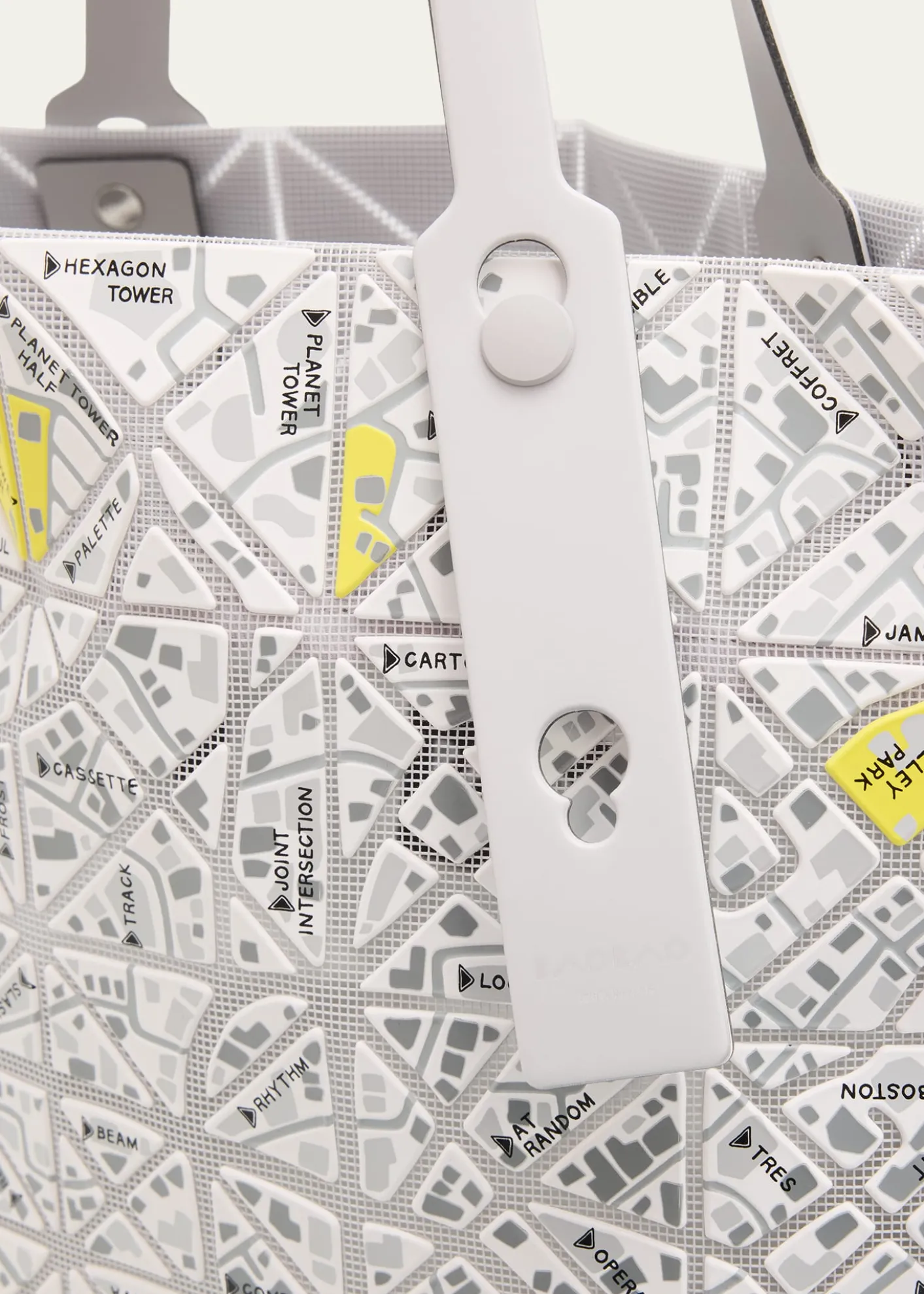 BAO BAO ISSEY MIYAKEGeometric Printed Map Tote Bag
