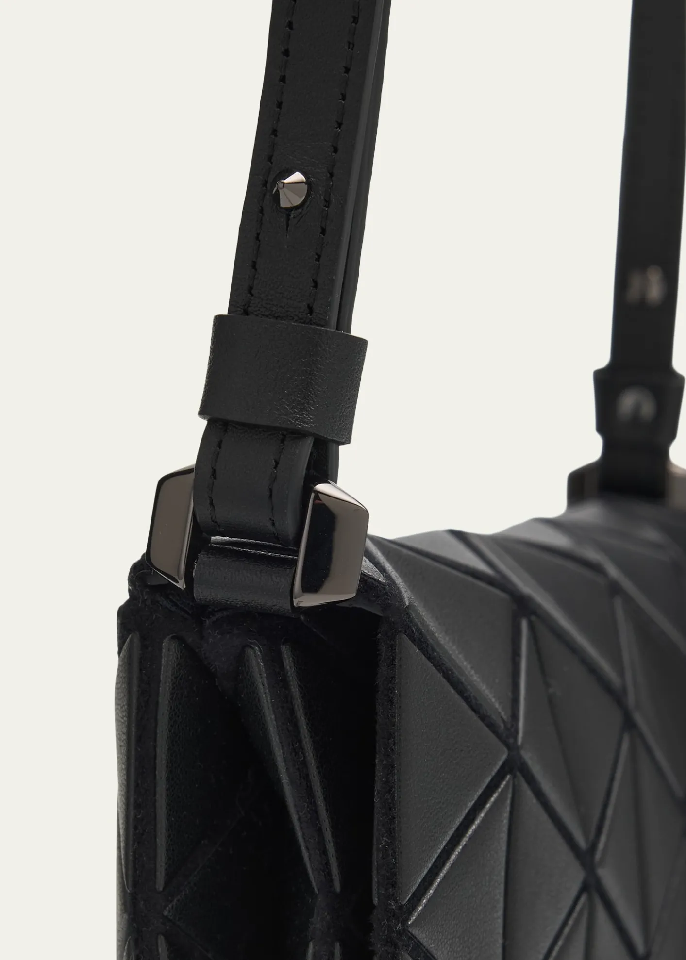 BAO BAO ISSEY MIYAKETonneau Matte Geometric Shoulder Bag