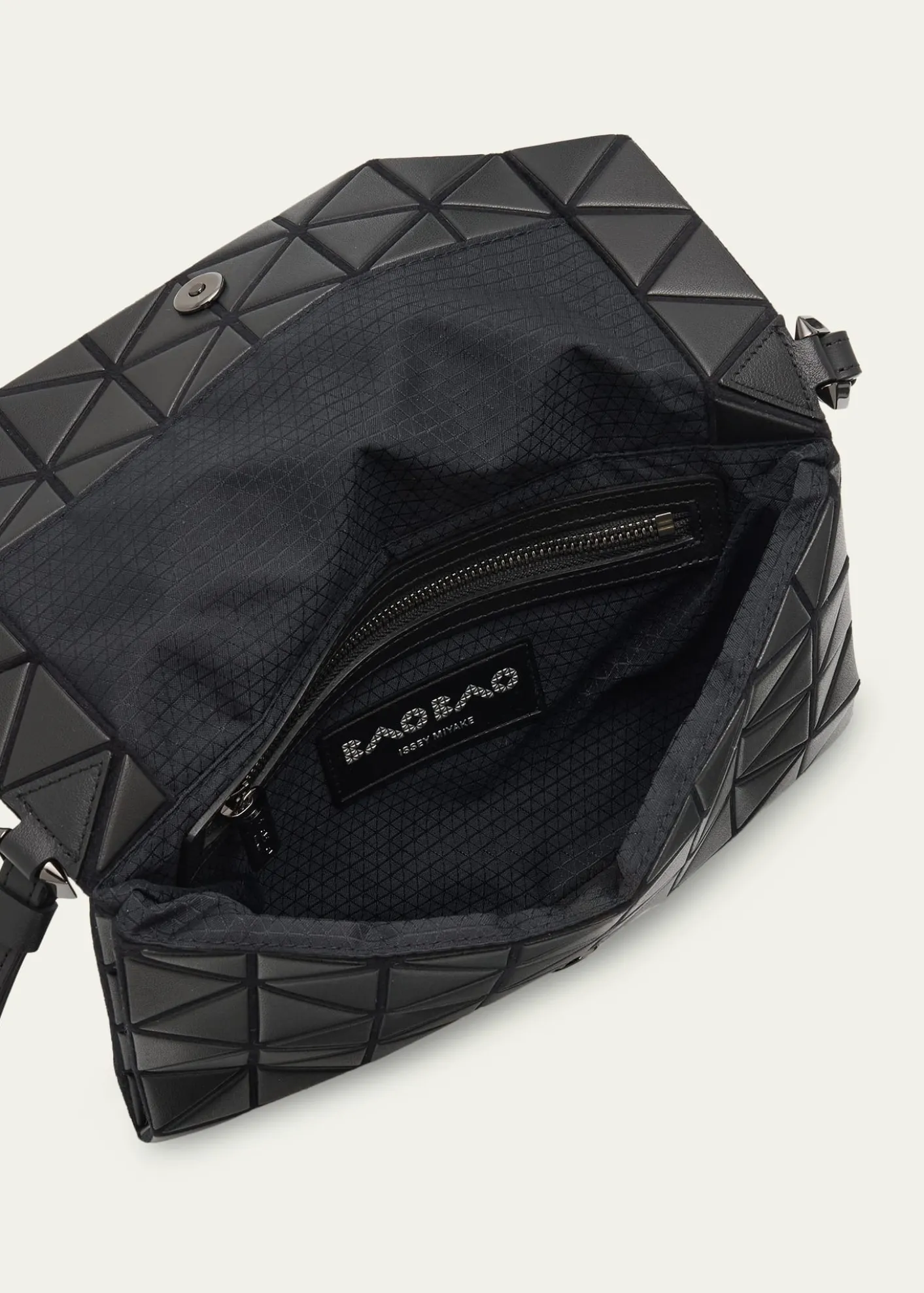 BAO BAO ISSEY MIYAKETonneau Matte Geometric Shoulder Bag