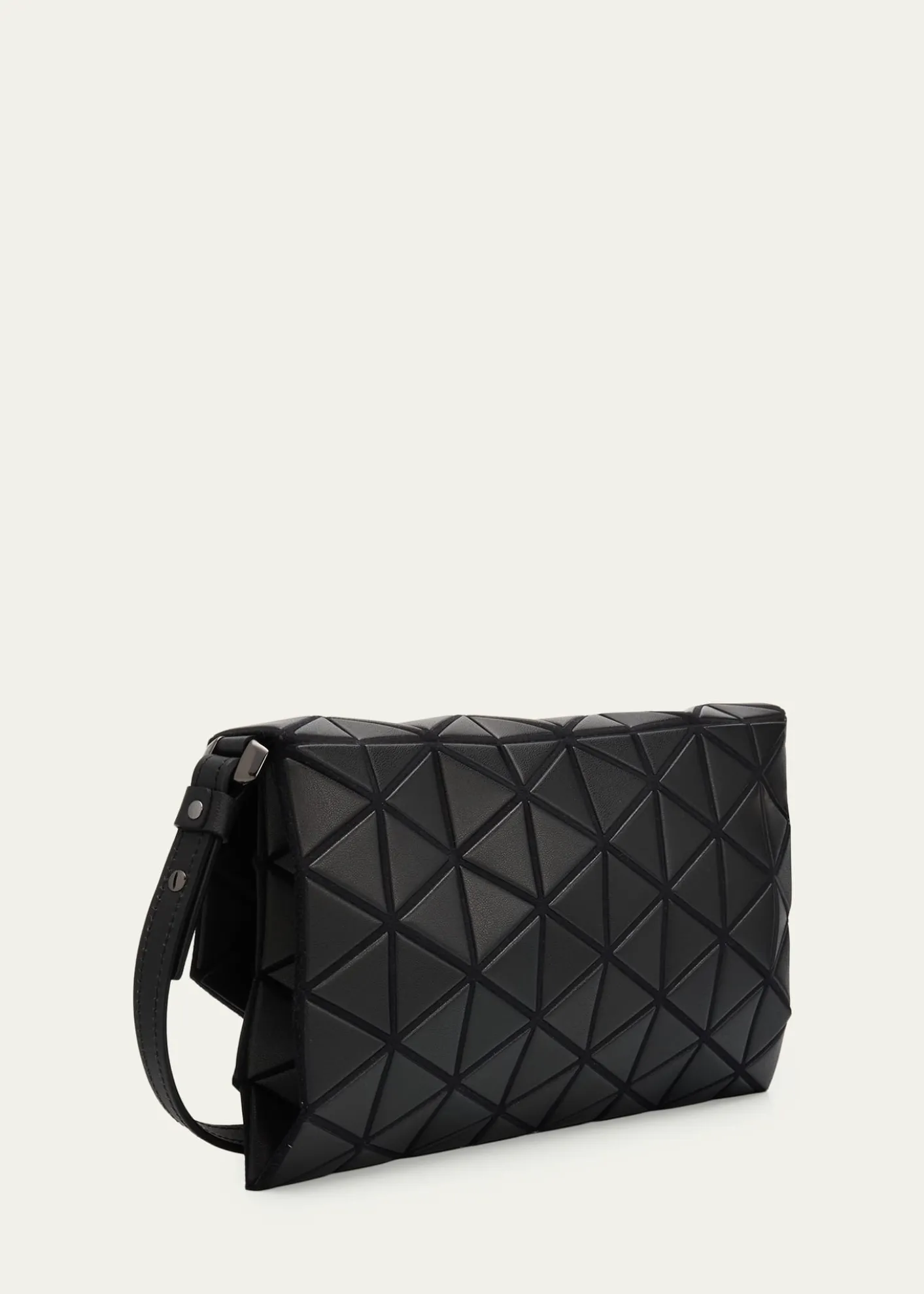 BAO BAO ISSEY MIYAKETonneau Matte Geometric Shoulder Bag