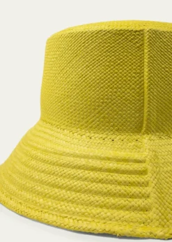 BarbisioBecky Straw Bucket Hat
