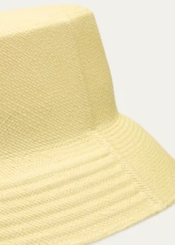 BarbisioBecky Straw Bucket Hat
