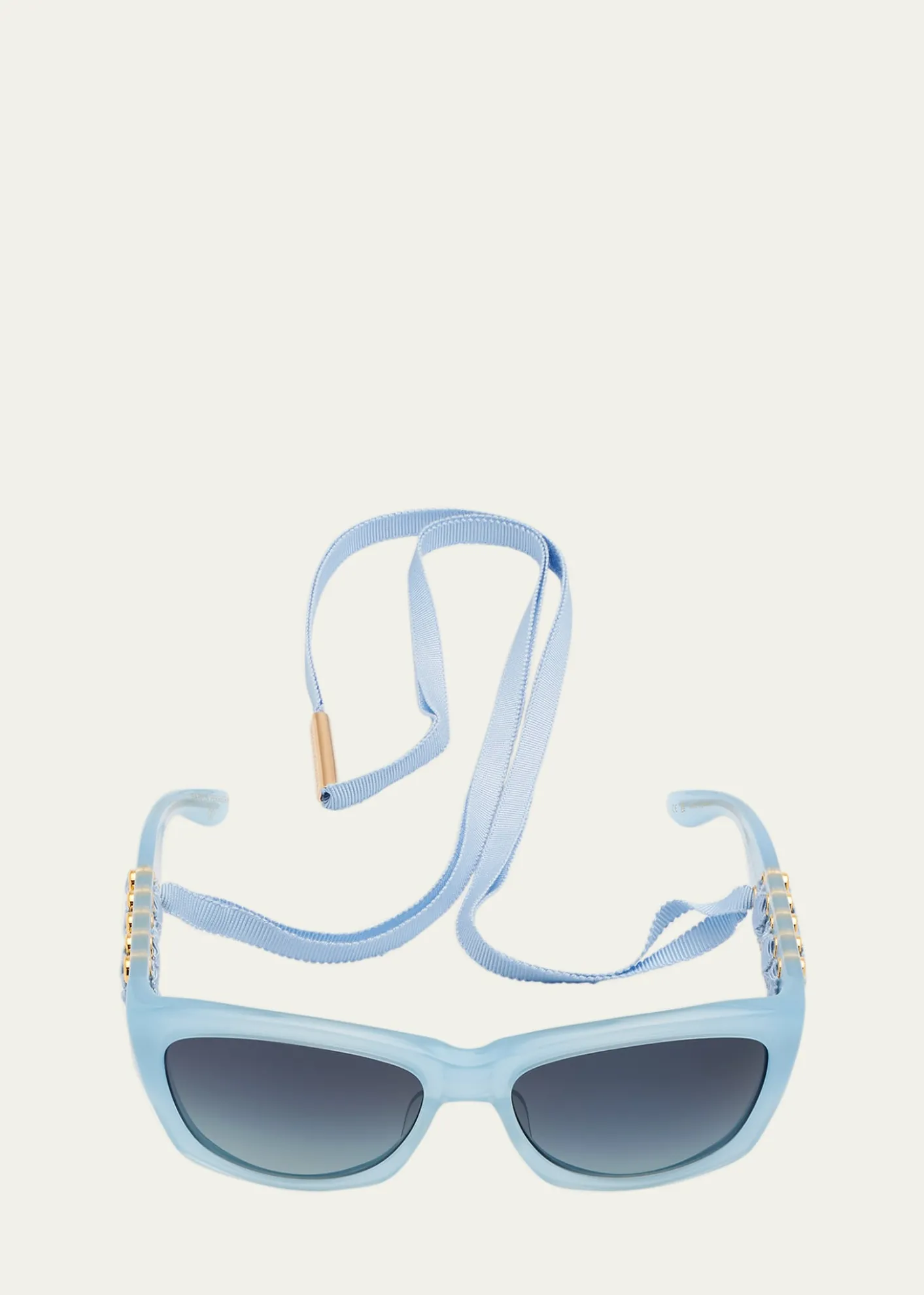 Barton PerreiraCora AGB Square Acetate & Plastic Sunglasses
