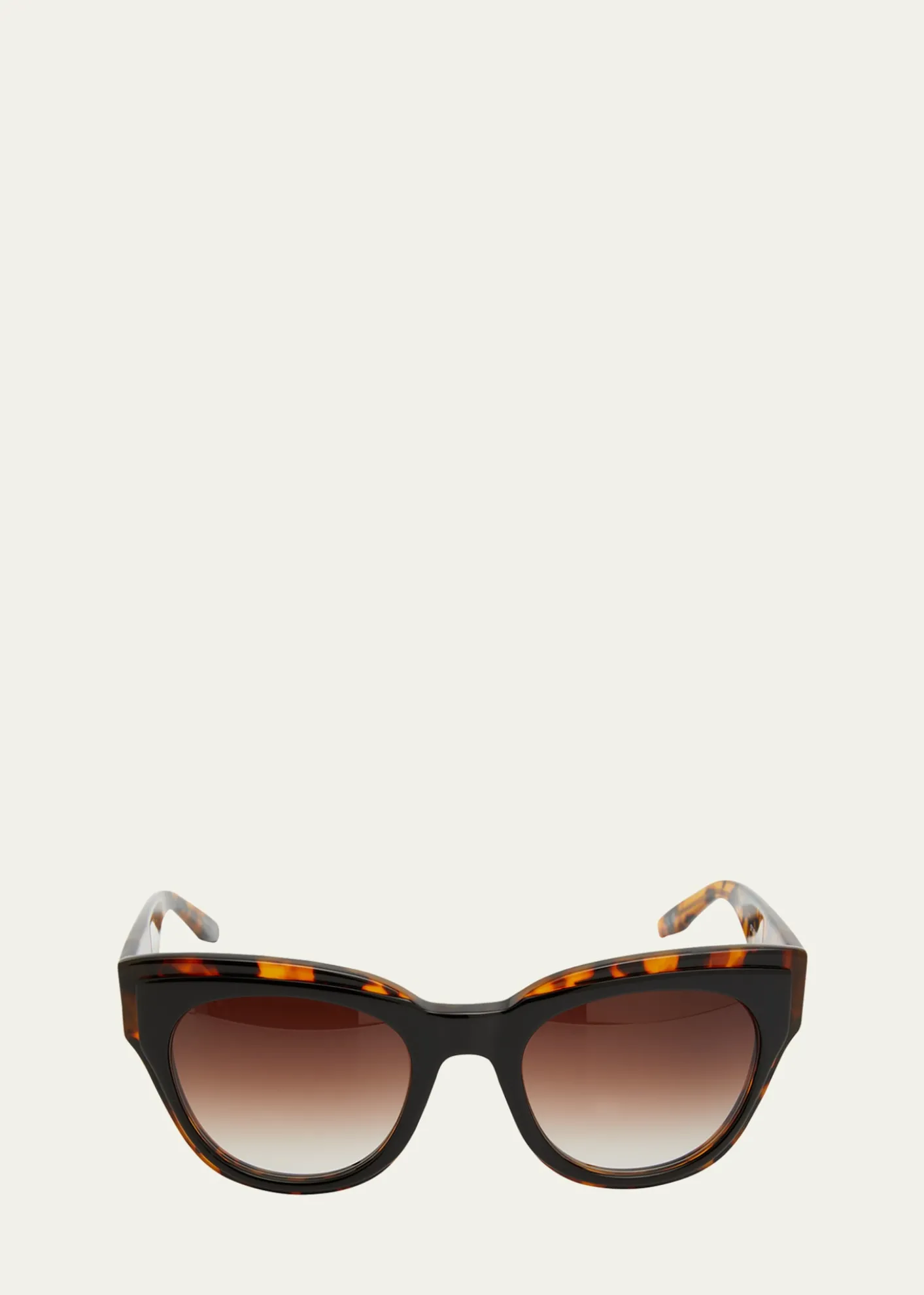 Barton PerreiraLioness Havana Acetate Cat-Eye Sunglasses