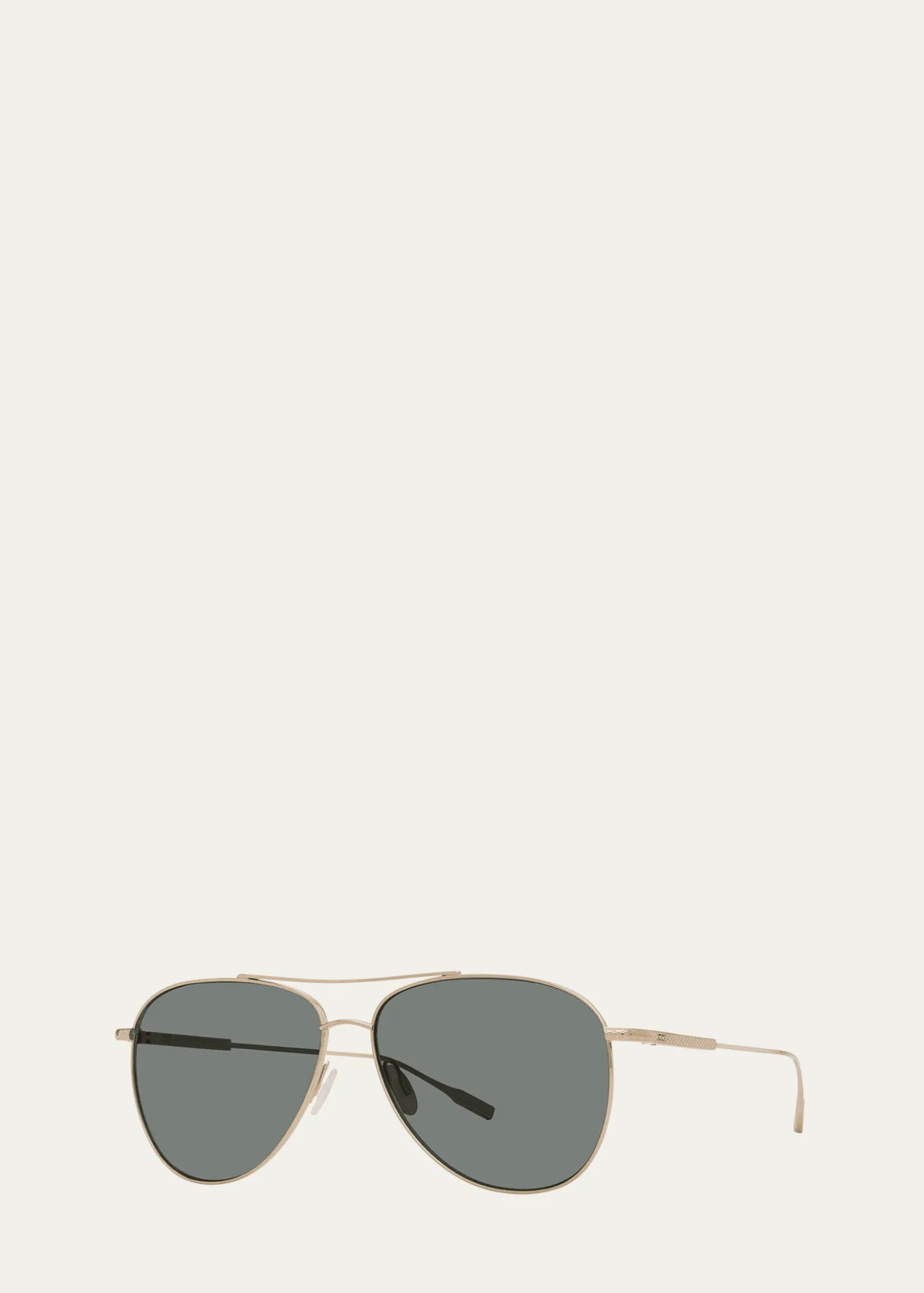 Barton PerreiraTrask Polarized Titanium Aviator Sunglasses