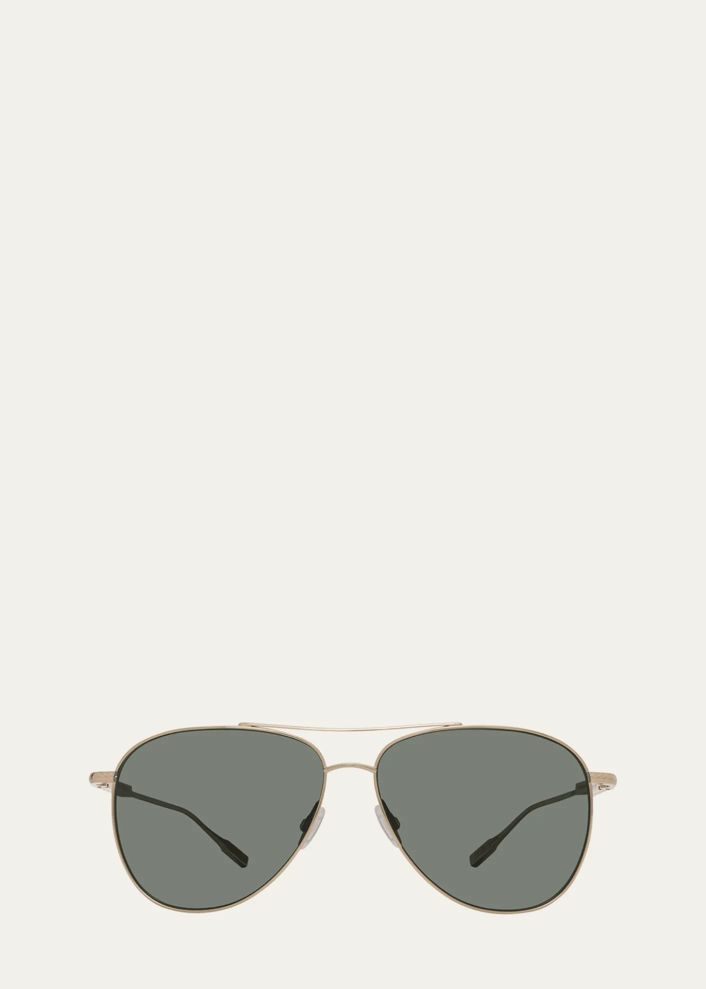 Barton PerreiraTrask Polarized Titanium Aviator Sunglasses