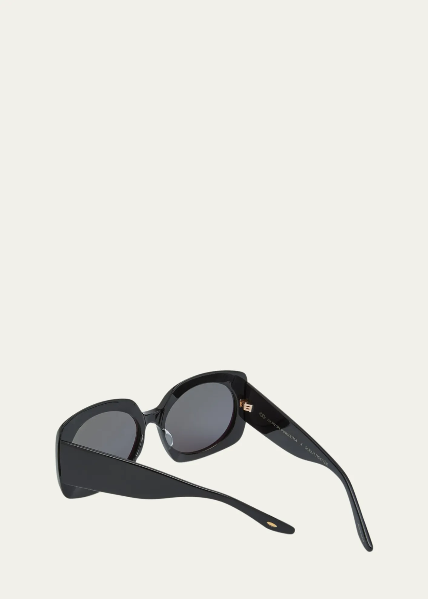 Barton Perreirax Sarah Hoover Delia Acetate Square Sunglasses