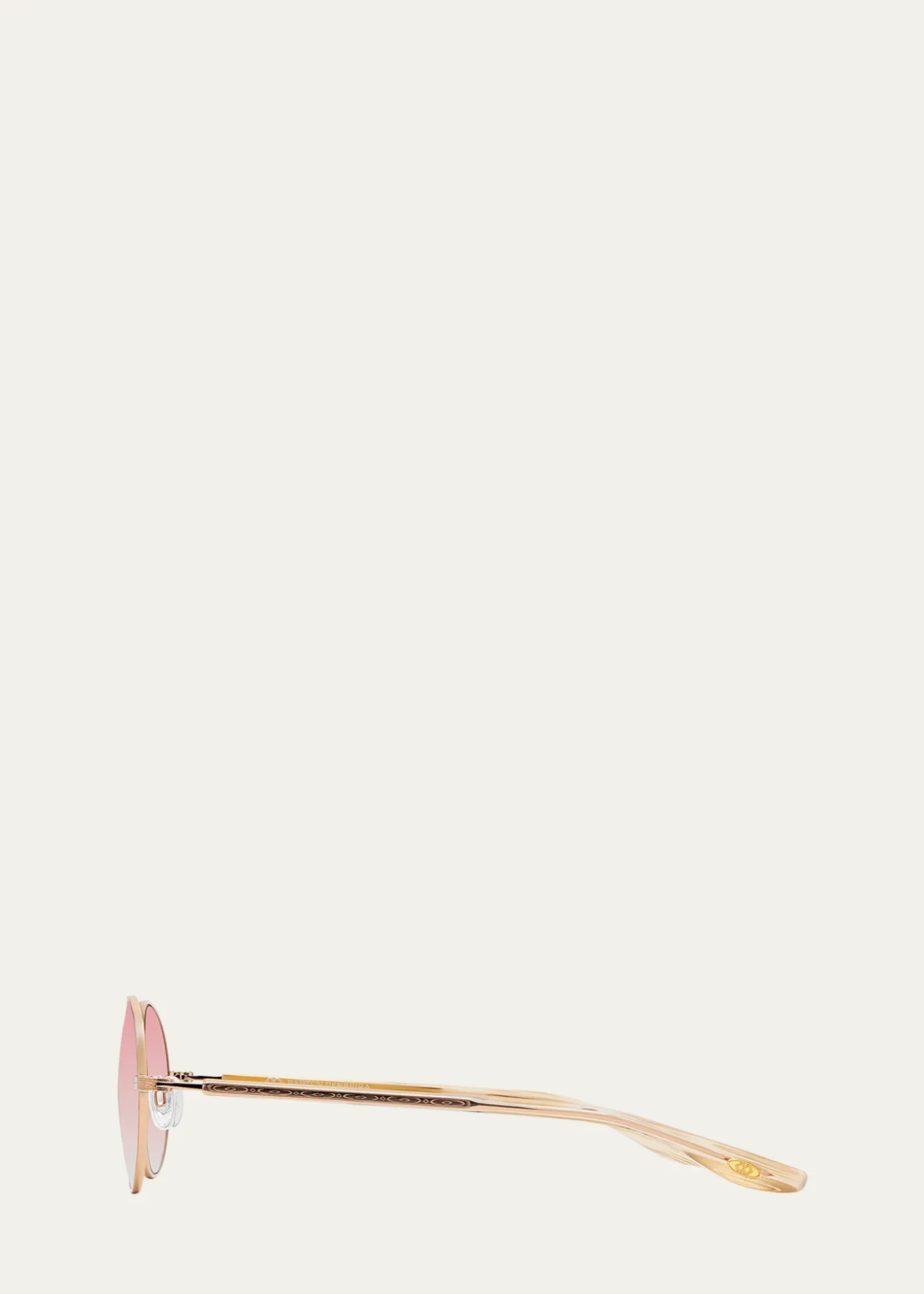 Barton PerreiraAnamcara Metal Oval Sunglasses