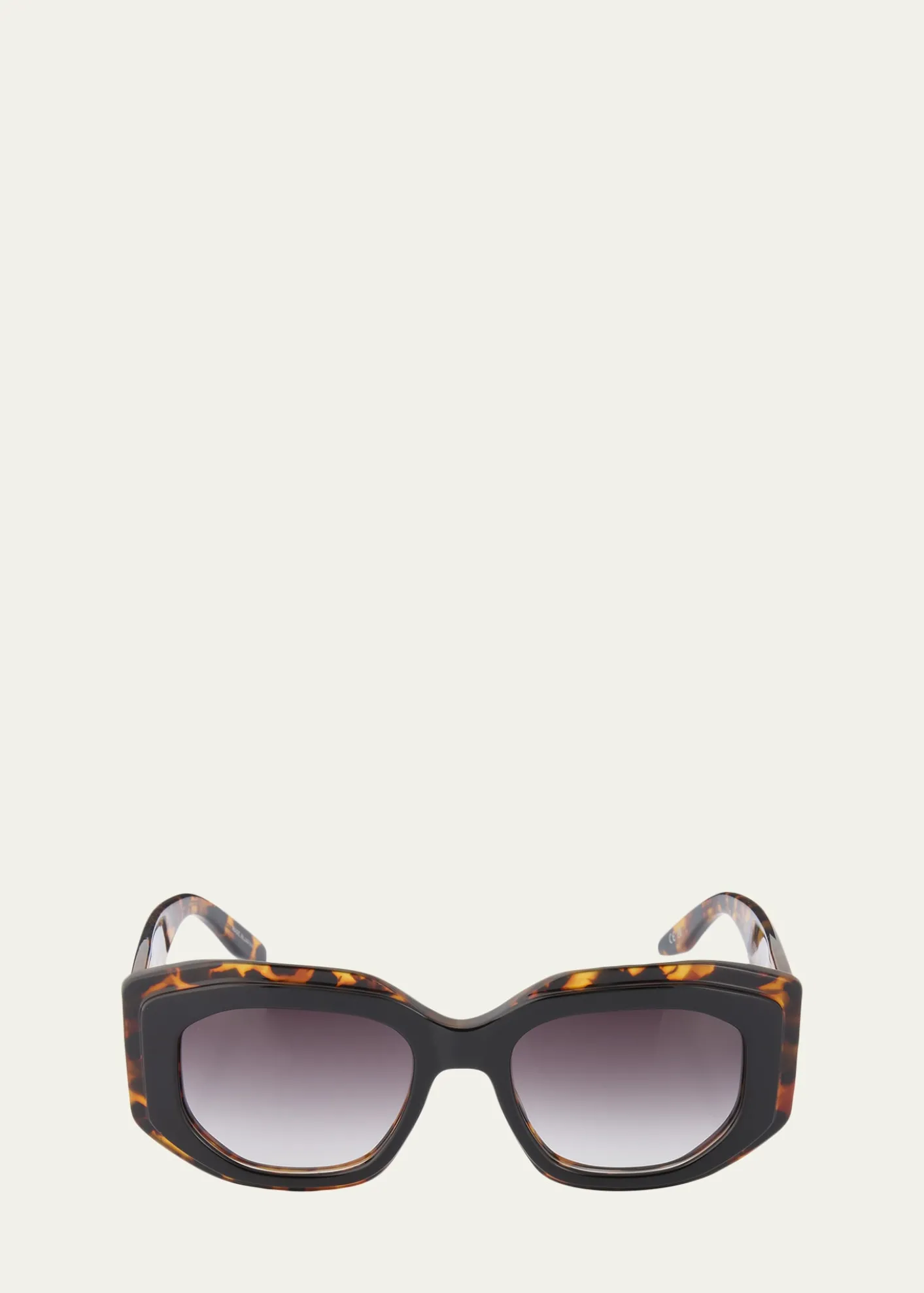 Barton PerreiraCrescendo 50.5mm Geometric Acetate Sunglasses