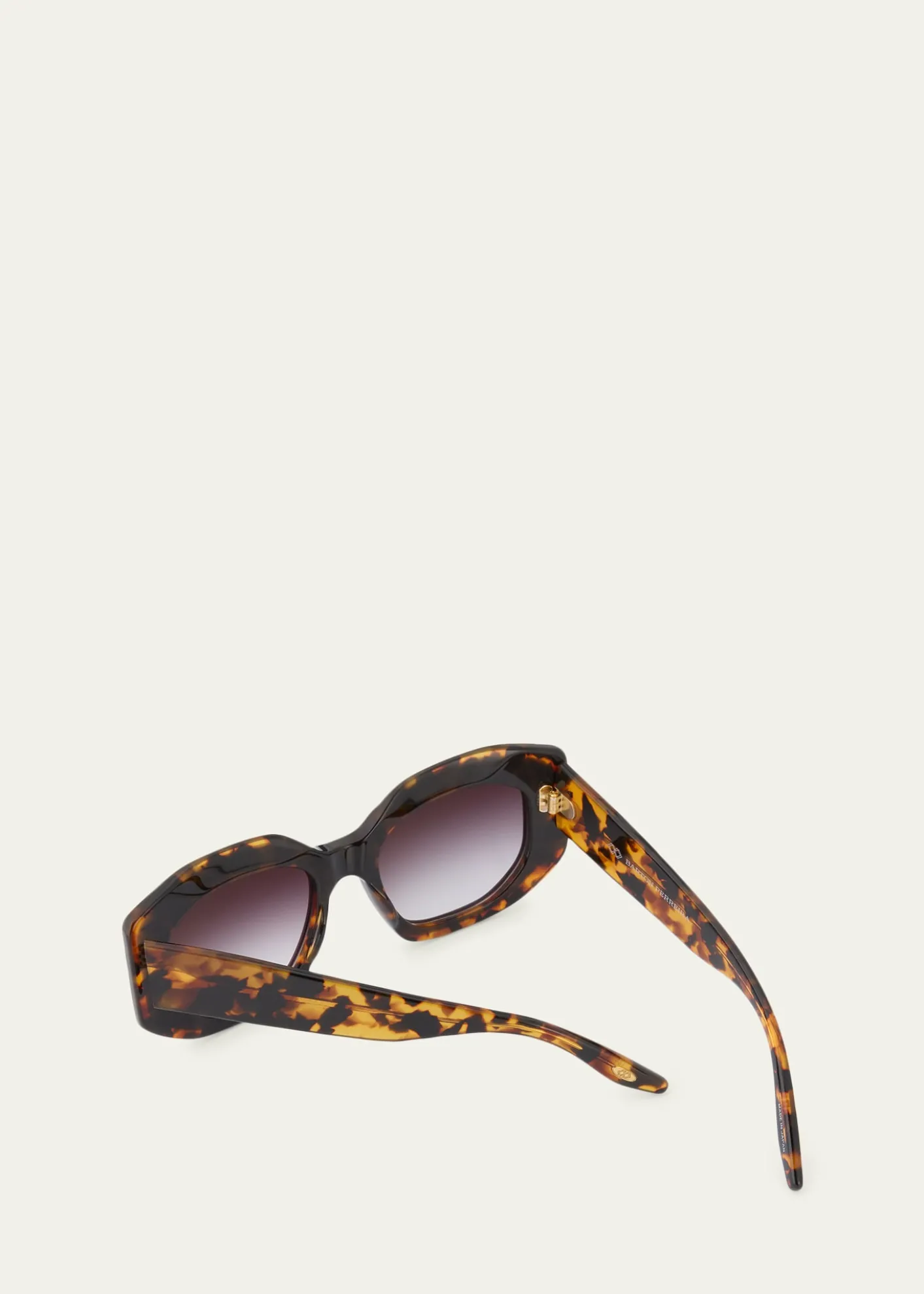 Barton PerreiraCrescendo 50.5mm Geometric Acetate Sunglasses